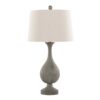 Cipolla - Poly Farmhouse Table Lamp (Set of 2) - Acid Dusty Poly / Antique Soft Brass / Natural - Image 2