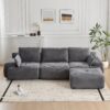 Compressed Sofa, Large Sectional Couches For Living Room - Gray - Image 13