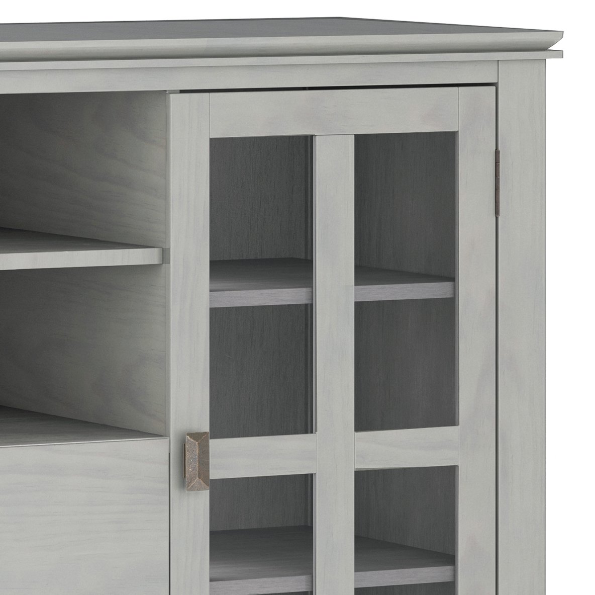 Artisan - Tall TV Media Stand - Fog Gray - Image 7