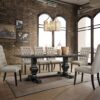 Morland - 7 Pieces Dining Room Set - Black - Image 11
