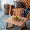 Teak Coffee Table - Natural Wood / Brown - Image 4