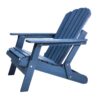Oversize Outdoor Folding Adirondack Chair, Patio Chair For Garden Backyard Porch Pool Deck Firepit - Blue - Image 9