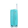 Expandable Hardshell Suitcase Double Spinner Wheels Pp Luggage Sets Lightweight Durable Suitcase & Tsa Lock, 3 Piece Set (20/24/28) - Lake Blue - Image 15