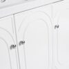 Modern Freestanding Bathroom Vanity With Soft Close Cabinet Doors - White - Image 13