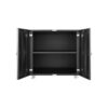Office Furniture Copier Cabinet, 2 Door Steel Copier Stand, Mobile Pedestal File Printer Stand - Black - Image 7