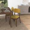 Carlos - Solid Back Side Chair (Set of 2) - Dark Yellow - Image 10