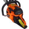 High Performance 22" 58Cc Gasoline Chainsaw For Trees And Wood Cutting Epa Compliant - Orange - Image 4