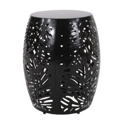 Metal, End Table Large - Black