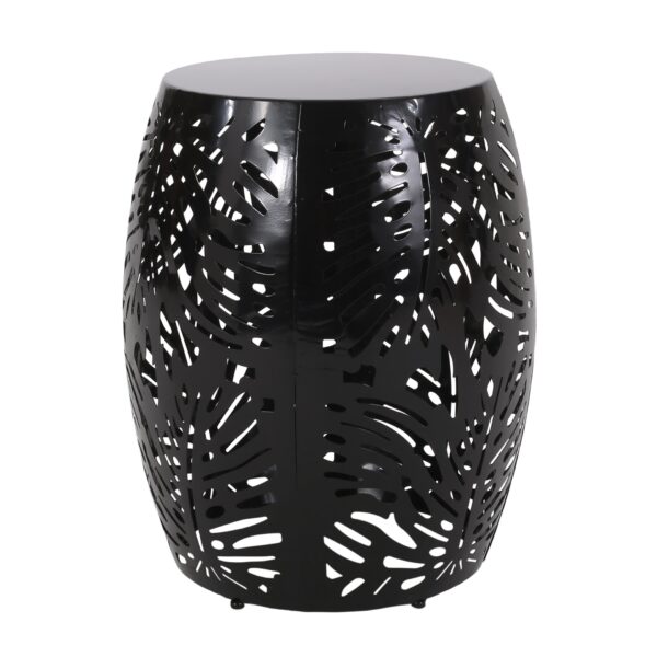 Metal, End Table Large - Black