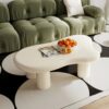 Cloud Shaped Coffee Table For Living Room - Beige - Image 5