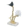 Candle Holder With Marble Stand - Multicolor - Image 3