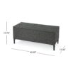 Rupert - Storage Unit Resin Wicker Outdoor Storage - Gray - Image 3