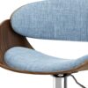 Amery - Adjustable Swivel Bar Stool - Denim Blue - Image 8