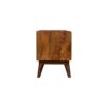 Nordic Storage Bench - Chestnut / Mud Linen - Image 9
