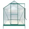 6.3'*10.2'*7' Polycarbonate Greenhouse, Heavy Duty Outdoor Aluminum Walk-In Green House Kit With Rain Gutter, Vent And Door For Backyard Garden - Green - Image 14