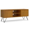 Hunter - TV Media Stand - Oak Veneer - Image 11