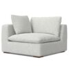 Jasmine - Corner Sectional Sofa And Ottoman - Gray - Image 2