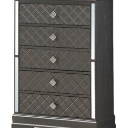 Verona - Chest - Metalic Black