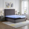 Refresh - 12" Twin Size Hybrid Cooling Gelcare Memory Foam And Coil Mattress - Blue - Image 17