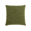 Astrid - Square Accent Throw Pillow Cover With Feather Insert - Moss Green - Image 2