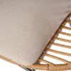 Cordella - Outdoor Woven Wicker Chairs With Cushions, (Set of 2) - Brown / Beige - Image 14