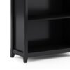 Amherst - 5 Shelf Bookcase - Black - Image 6