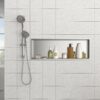 37" X 13" Stainless Steel Shower Niche With Leak Proof Design - Brushed Nickel - Image 4