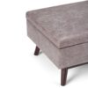 Owen - Coffee Table Storage Ottoman - Distressed Gray Taupe - Image 6