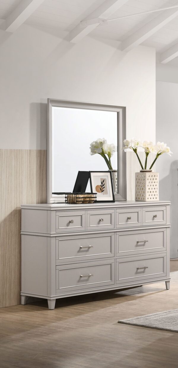 6 Drawer Dresser - Gray