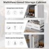 24" Bathroom Vanity With Integrated Undermount Sink, Soft Close Doors, 2 Doors 1 Drawer Storage - White - Image 9