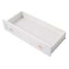 Freestanding Tall Bathroom Cabinet With 2 Adjustable Shelves, 3 Drawers, Soft Close Glass Doors - White - Image 21