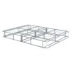 Foldable 9" Twin Size Metal Mattress Box Spring Foundation Bedroom Furniture Bed Base - Gray - Image 6