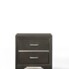 Carine II - Nightstand - Gray - Image 3
