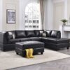 Malone - Sectional - Black - Image 4