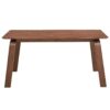 Ginny - 5 Piece With Side Chairs Dining Room Set - Walnut - Image 4