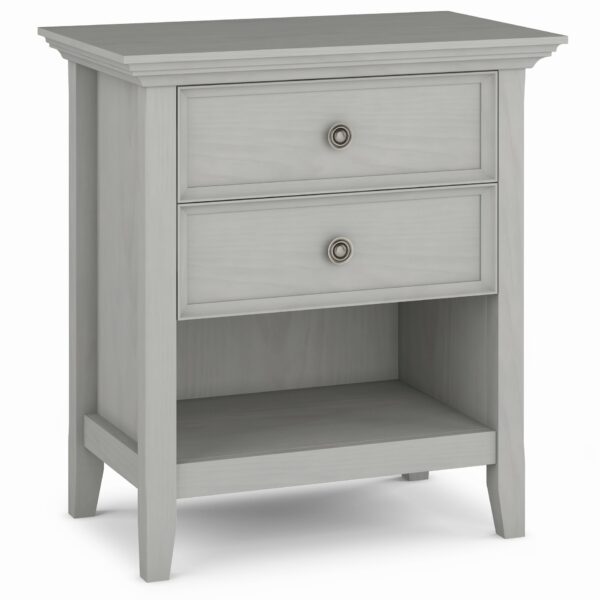Amherst - Bedside Table - Fog Gray