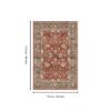Fenix - Accent Rug - Red / Black - Image 5