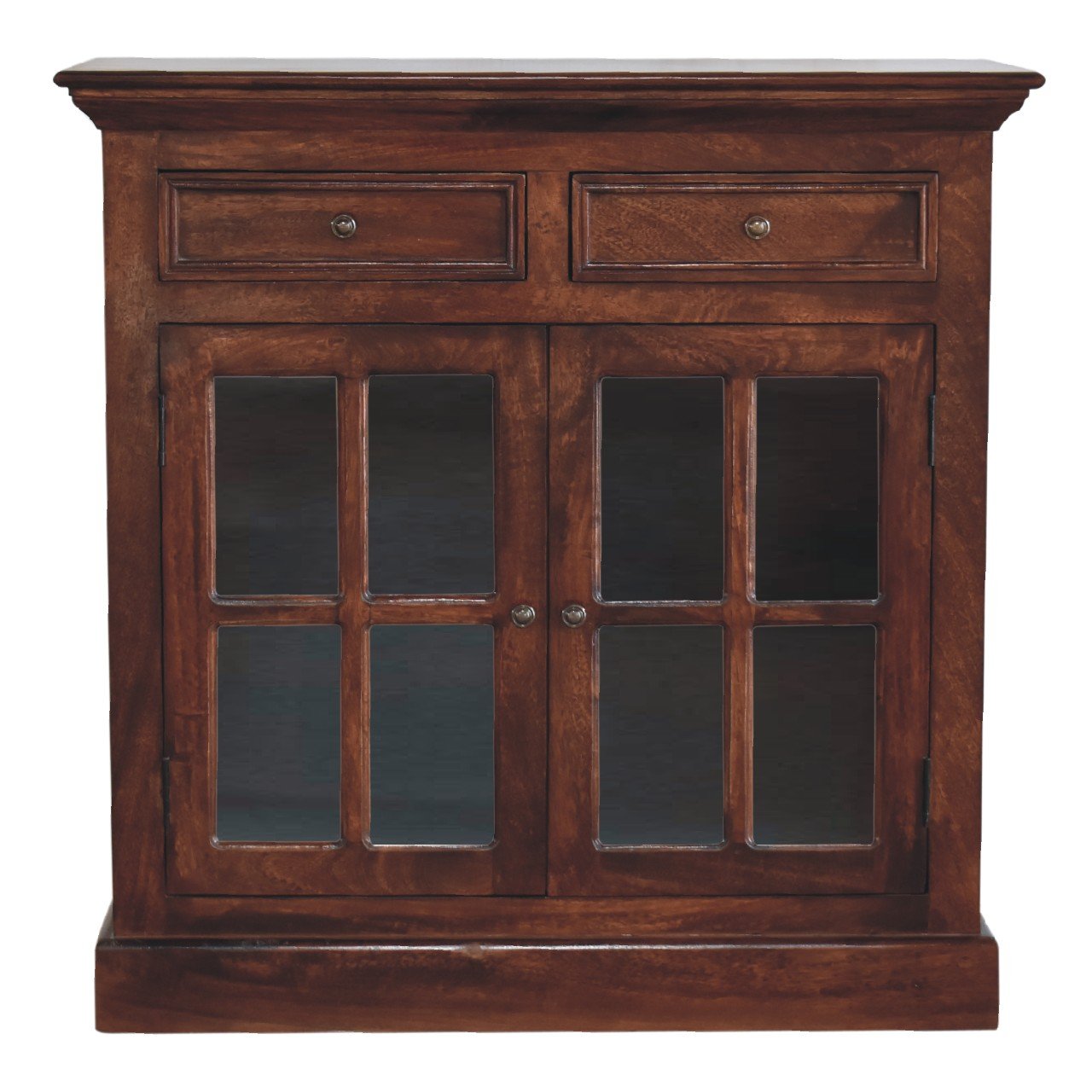 Glazed Cabinet - Cherry - Image 2