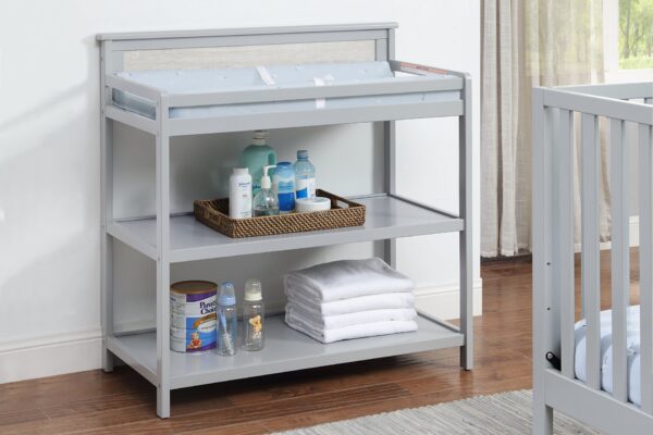 Connelly - Changing Table - Gray, Rockport Gray