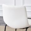 (Set of 4) Classic Chairs, A Stylish Seat Perfect For Modern Minimalist And Industrial Style Environments - White - Image 12