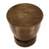 Drum Accent Side Table, Contemporary And Modern - Copper - Image 2
