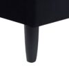 Aspen - King Vertical Tufted Headboard Platform Bed Set - Anthracite Black - Image 2