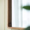 Rectangle Wood Mirror, Farmhouse Wall Decor For Living Room Bedroom Entryway - Brown - Image 8