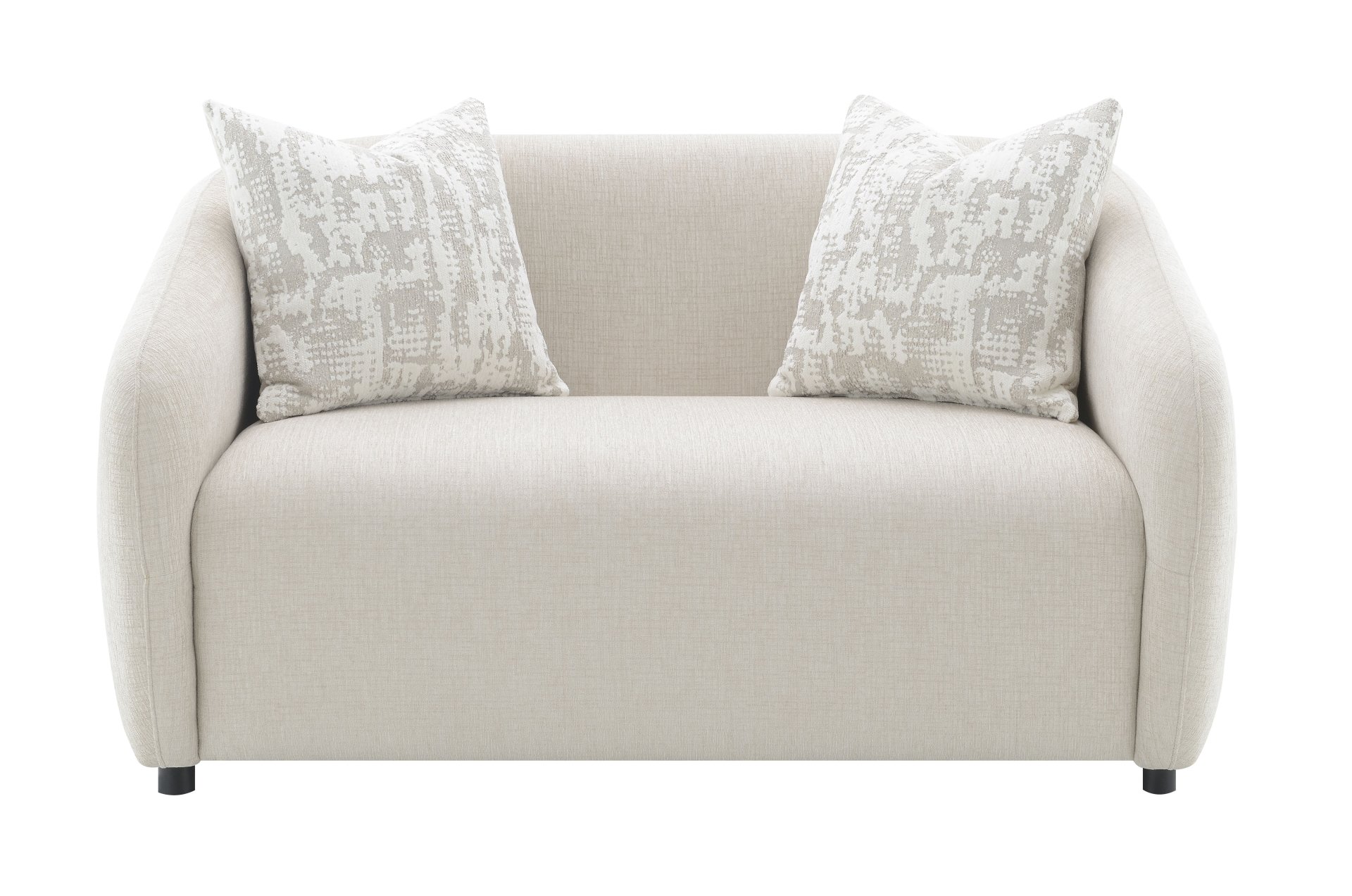 Etienne - Loveseat With 3 Pillows - Beige - Image 5