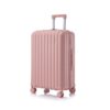 20" / 24" / 28" 3 Pieces / Set Spinner Wheel Luggage, Carry On Suitcase, With Cup Holder & USB Port & Phone Holder - Pink - Image 23