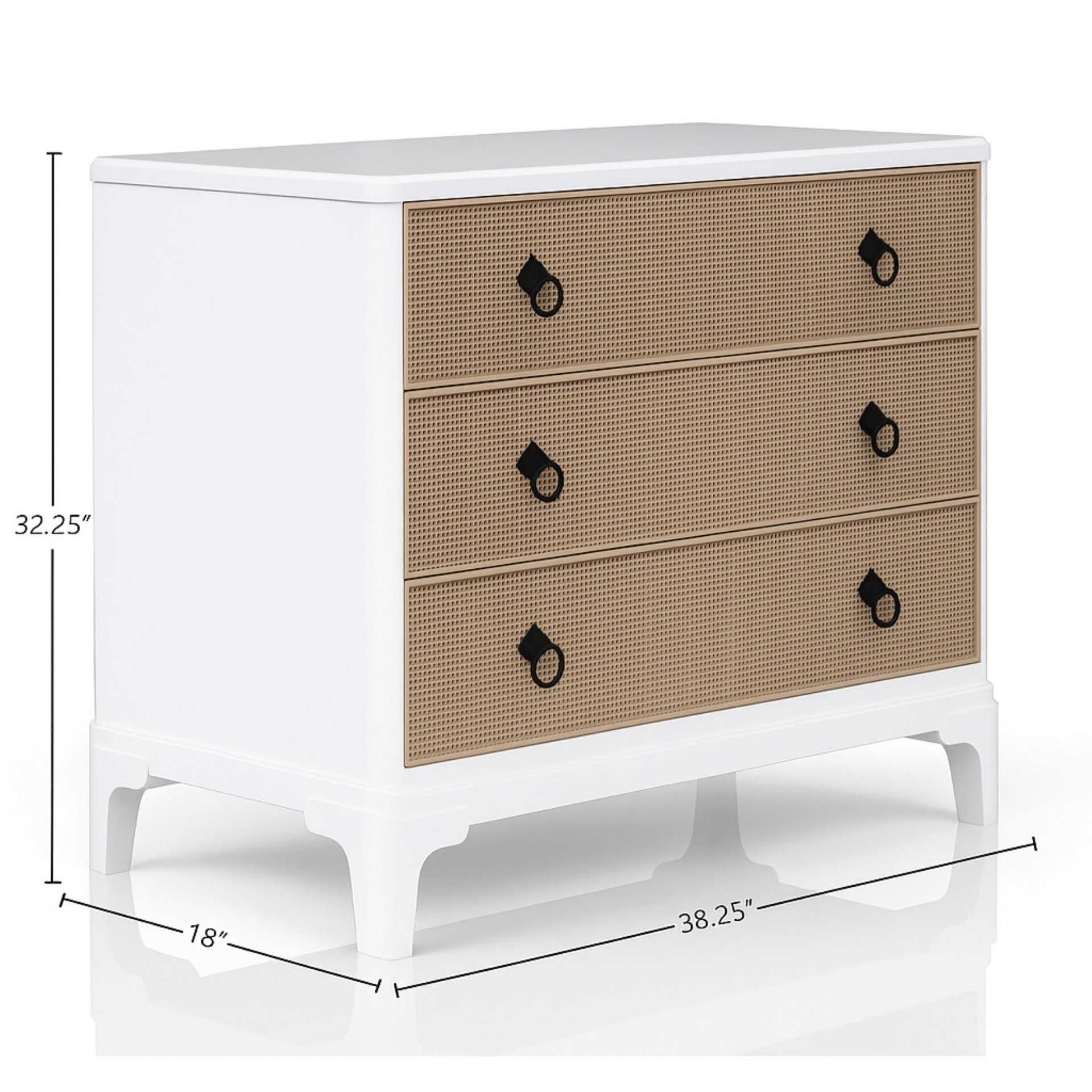 Hall Chest - White - Image 3
