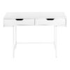Computer Desk For Home Office, Laptop, Storage Drawers, Versatile Placement - White - Image 2