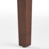 Farmhouse Dining Table With Square Leg, Rustic Style - Walnut - Image 11