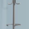 Coat Rack, Hall Tree, Free Standing, Hanging Bar, 6 Hooks, Entryway, Contemporary & Modern - Silver - Image 3