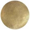 Cavan - Cast Aluminum Side Table - Antique Brass - Image 5